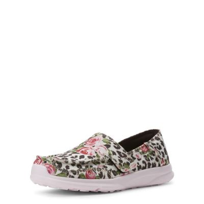 Ariat Cruiser Easy Fit - Loafers Schoenen Leopard Roze Kinderen - 14276-587